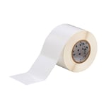 Brady THT-76-483-1 label polyester glanzend wit 101,60 x 76,20 mm (origineel)