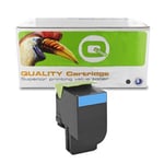 Lexmark 70C2HC0 toner cartridge cyaan hoge capaciteit nr. 702HC (huismerk)