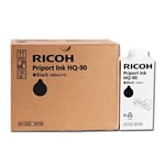 Ricoh HQ-90L / 817161 inkt cartridge zwart ( 6 stuks ) origineel