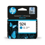 HP 924 (4K0U3NE) inktcartridge cyaan (origineel)