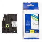 Brother TZe-161 - 8m zwart op transparant /gelamineerd tape / 36mm (origineel)