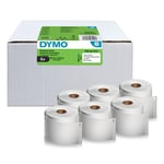 Dymo 2177565 brede adresetiketten DHL 6 rollen 2166659 (origineel)