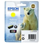 Epson T2634 inkt cartridge geel hoge capaciteit nr. 26XL (origineel)