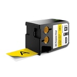 DYMO 1868774 XTL tape vinyl zwart op geel 41mm (origineel)