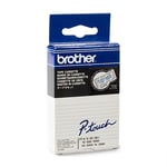 Brother TC-103 tape blauw op transparant 12mm x 7,7m (origineel)