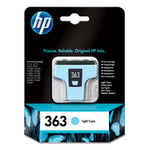 HP C8774EE inkt cartridge licht cyaan nr. 363 (origineel)