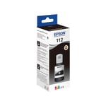 Epson 112 inktfles zwart (origineel)