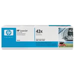 HP C8543X toner cartridge zwart hoge capaciteit nr. 43X (origineel)
