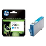 HP CD972A inkt cartridge cyaan nr. 920XL (origineel)
