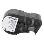 Brady M4-124-461 gelamineerde polyester labels zwart op wit/transparant | 41,91 mm x 12,7 mm (origineel)
