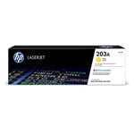 HP CF542A nr. 203A toner cartridge geel (origineel)