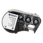 Brady M4-82-499-YL-BK nylonweefsel labels zwart op geel | 9,53 mm x 9,53 mm (origineel)