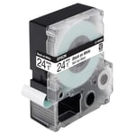 Epson LC-6WBN9 - 9m zwart op wit / gelamineerd tape / 24mm (origineel)