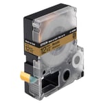 Epson LC-4KBM9 - 9m zwart op metallic goud / gelamineerd tape / 12mm (origineel)
