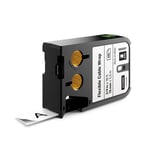 DYMO 1868807 XTL flexibele kabelwikkel zwart op wit 19mm (origineel)