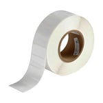 Brady THT-17-533-3 label verwijderbaar polyester glanzend wit 50,80 x 25,40 mm (origineel)