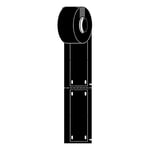 Brady M6-25x75-B7598-BK polyurethaan tags zwart | 25 mm x 75 mm (origineel)