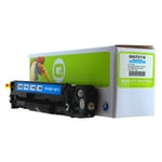Tonershop huismerk vervangt HP CF211A nr. 131A toner cartridge cyaan