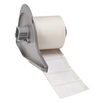 Brady M71-31-423 glanzende polyester labels wit | 38,10 mm x 25,40 mm (origineel)
