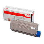 OKI 44318607 toner cartridge cyaan (origineel)