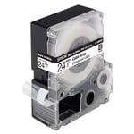 Epson LC-6WBC9 - 9m zwart op wit / kabel tape / 24mm (origineel)