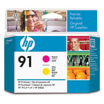 HP C9461A printkop magenta / geel nr. 91 (origineel)