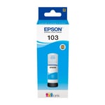 Epson 103 inktfles cyaan (origineel)
