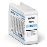 Epson T47A5 inktcartridge licht cyaan (origineel)
