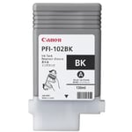 Canon PFI-102BK inkt cartridge zwart (origineel)