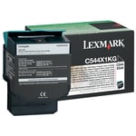 Lexmark C544X1KG toner cartridge zwart extra hoge capaciteit (origineel)