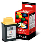 Lexmark 15M0125 inkt cartridge kleur hoge capaciteit nr. 25 (origineel)