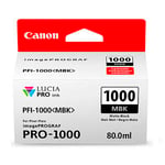 Canon PFI-1000MBK inktcartridge mat zwart (origineel)
