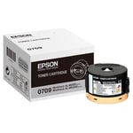 Epson S050709 toner cartridge zwart (origineel)