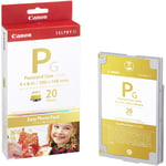 Canon Easy Photo Pack E-P20G Gold postcard size origineel