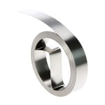 DYMO S0720170 / 32500 Rhino roestvrij staal tape zonder lijmlaag zilver 12mm (origineel)