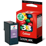 Lexmark 18CX033 inkt cartridge kleur nr. 33 (origineel)