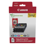 Canon PGI-530 / CLI-531 photo value bundel (origineel)