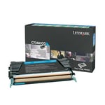 Lexmark C734A1CG toner cartridge cyaan (origineel)