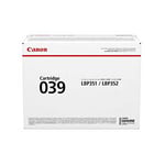 Canon 039 toner cartridge zwart (origineel)