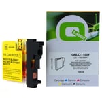 Brother LC-1100Y / LC-980Y inkt cartridge geel (huismerk)