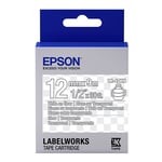 Epson LK-4TWN tape wit op transparant 12mm (origineel)