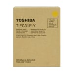 Toshiba T-FC31EY toner cartridge geel (origineel)