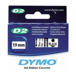DYMO S0721300 / 60601 - 50m zwart / inktlint / D2 / 19mm (origineel)
