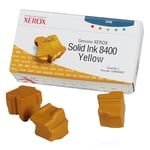 Xerox 108R00607 solid inkt geel ( 3 stuks ) origineel