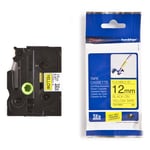 Brother TZe-FX631 - 8m zwart op geel / gelamineerd tape / flexi id / 12mm (origineel)