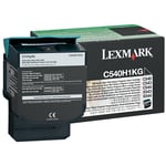 Lexmark C540H1KG toner cartridge zwart hoge capaciteit (origineel)