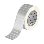 Brady THT-53-413-3 label polyester mat zilver 50,80 x 12,70 mm (origineel)