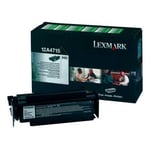 Lexmark 12A4715 toner cartridge zwart hoge capaciteit (origineel)