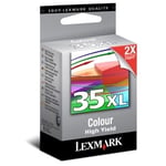 Lexmark 18C0035 inkt cartridge kleur hoge capaciteit nr. 35 (origineel)