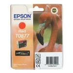 Epson T0877 inkt cartridge rood (origineel)